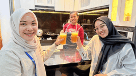 Putri, Dedek, Wulan.(dok: alamorganik.com)