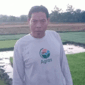 Mujianto Petani Padi Organik di Bojonegoro.