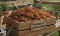 Jangan Dibuang! Ampas Kelapa Bisa Menjadi Pupuk Kompos Bernilai Tinggi untuk Tanaman
