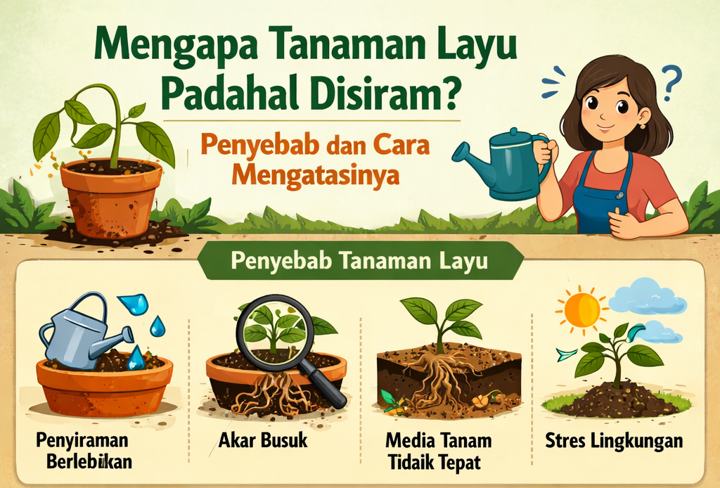 Layu In English Tanaman Layu Meskipun Disiram? Penyebab dan Cara Mengatasinya