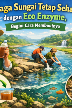Jaga Sungai Tetap Sehat dengan Eco Enzyme, Begini Cara Membuatnya