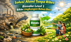 Solusi Alami Tanpa Ribet, Biosaka Level 1 Bikin Lingkungan Bebas Bau