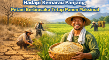 Hadapi Kemarau Panjang, Petani Berbiosaka Tetap Panen Maksimal