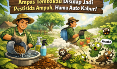 Ampas Tembakau Disulap Jadi Pestisida Ampuh, Hama Auto Kabur!