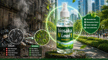 Biosaka N Level 1, Senjata Alami Lawan Bau dan Polusi di Perkotaan